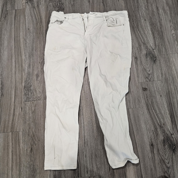 Lane Bryant Denim - 6th and Lane White Jeans by Lane Bryant